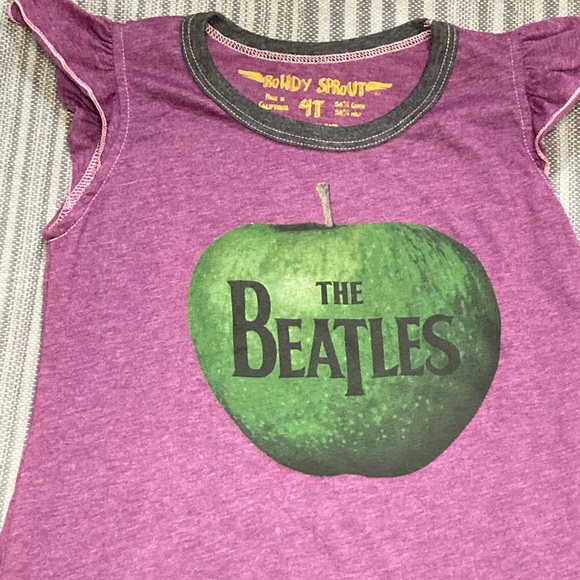 The Beatles Kids Band TShirt Dress Size 4T rowdy sprout authentic designer brand - Picture 15 of 16